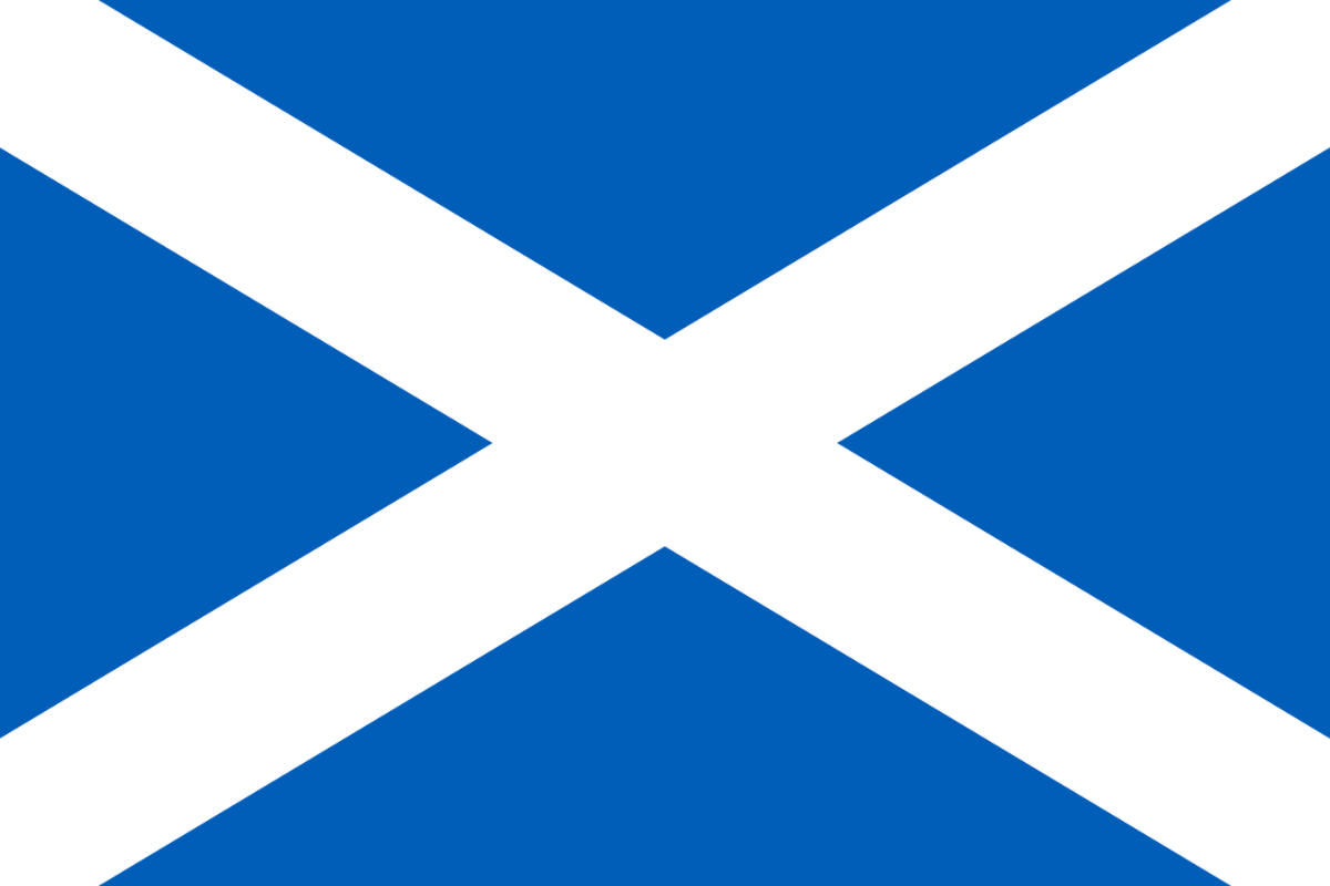 National Flag Of Scotland