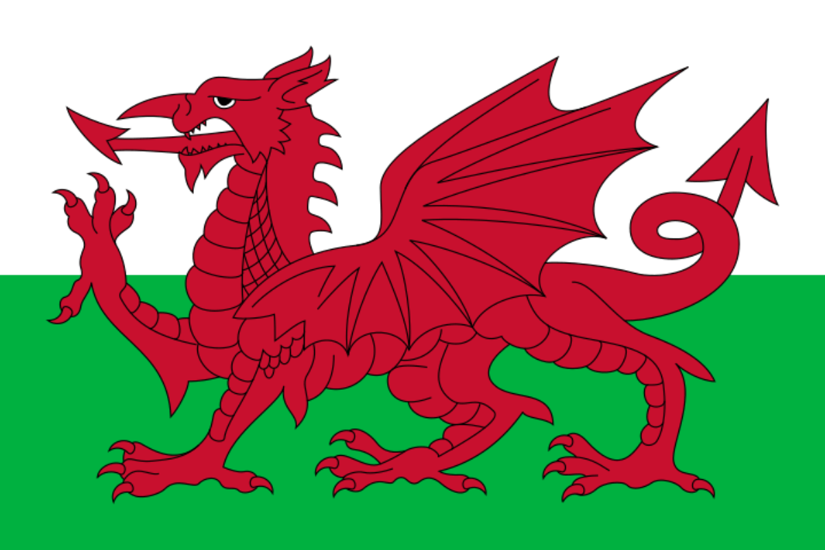 National Flag Of Wales