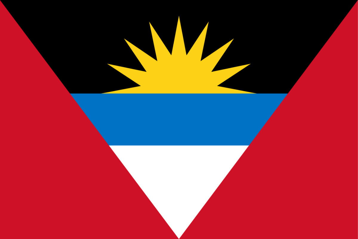 National Flag of Antigua and Barbuda